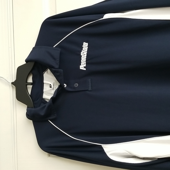 Russell Men's Penn State Polo Long Sleeve Shirt - Picture 4 of 11